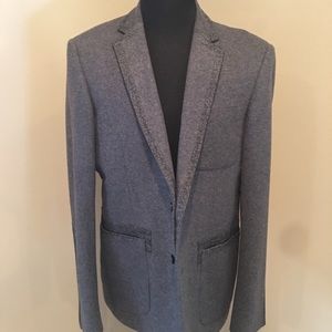 RED Saks Fifth Ave - Gray/Black Blended Blazer